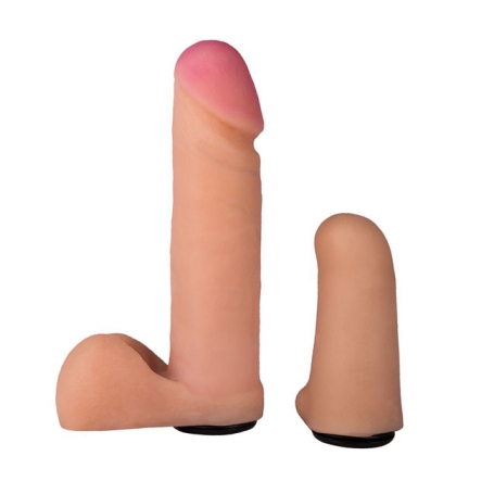 Страпон с 2 насадками Woman Strap 6"