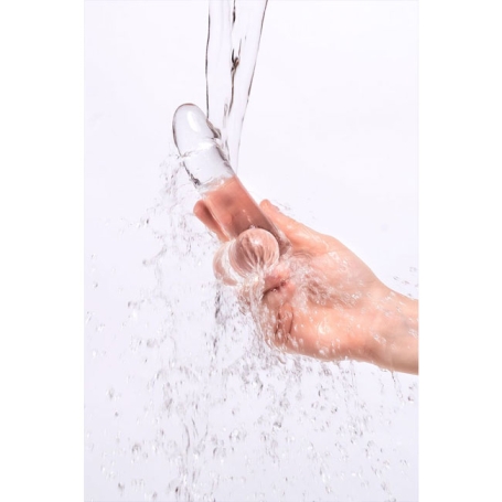 Прозрачный фаллоимитатор A-toys Cryst