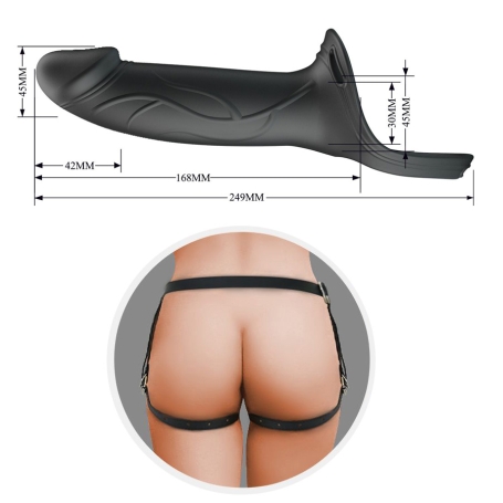 Полый страпон (фаллопротез) London Pretty Love