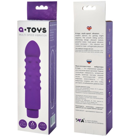 Рельефный вибратор A-Toys 761026