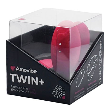 Вибратор для пар Amovibe TWIN+