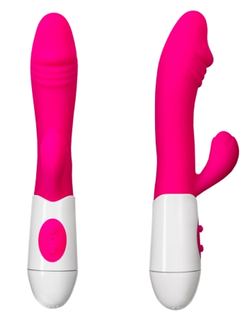 Вибратор A-toys Area со стимулятором клитора