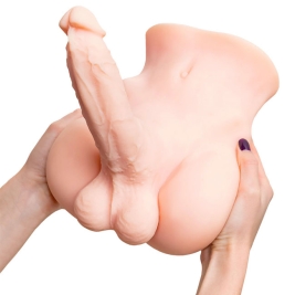 Мастурбатор с фаллосом ToyFa Manuel