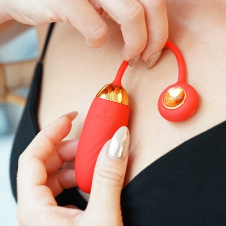 Виброяйцо Svakom Ella Neo красное